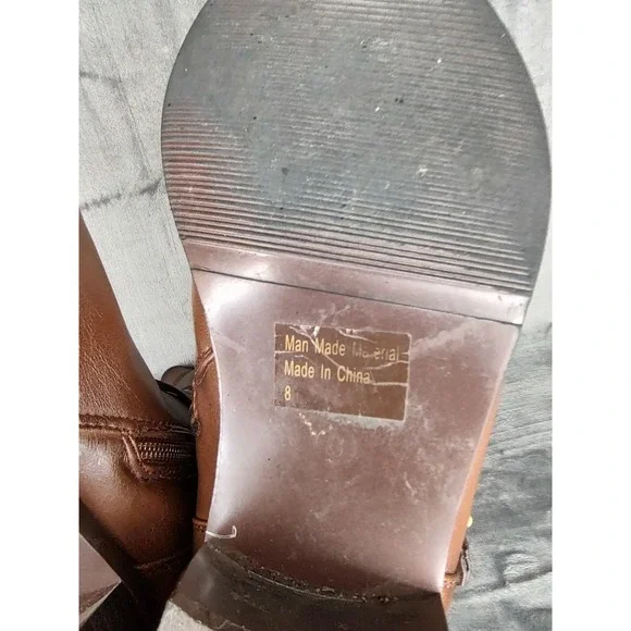 Corkeys Wyatt Tennley Buckle Boot Riding Boot Brown Size 8 - Picture 16 of 16